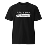 What is Yours Will Find You Women's T-Shirt