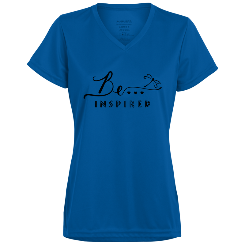 Be... Inspired Ladies V-Neck Tee