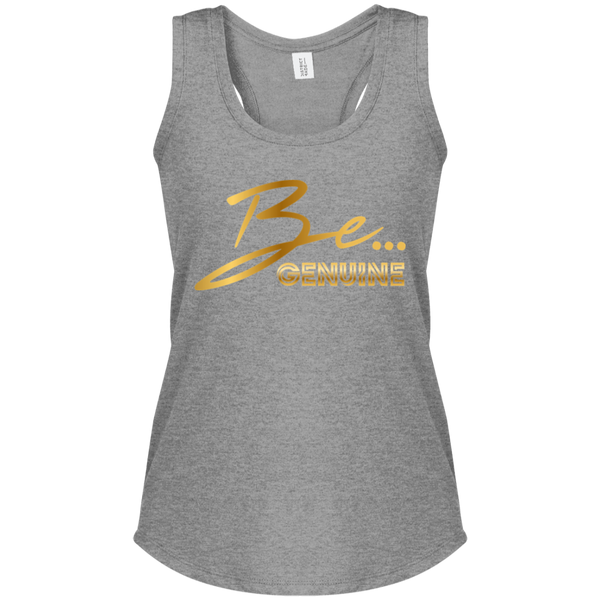 Be... Genuine Women's Tri Racerback Tank