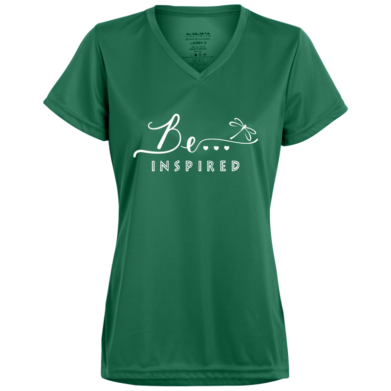 Be... Inspired Ladies V-Neck Tee