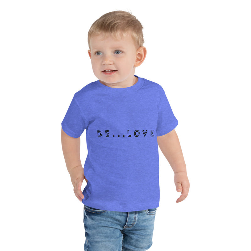 Be...Love Toddler Short Sleeve Tee - The Be Line Products